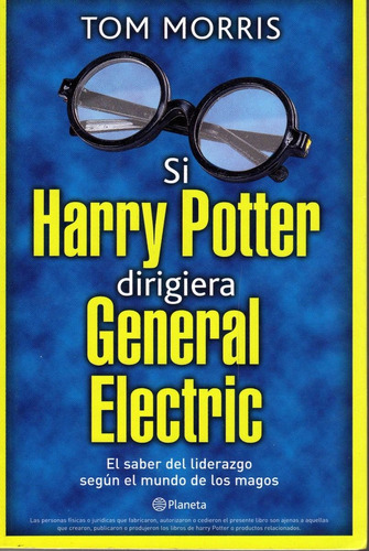 Libro Si Harry Potter Dirigiera General Electric    Cod 4.54