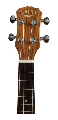 Imagem 5 de 6 de Ukulele Malibu Abacaxi Concert 23 Sapele Elet Nat C/ Capa