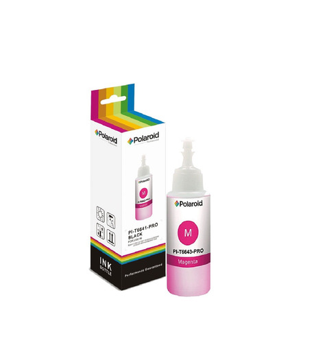 Botella Tinta Polaroid 70ml T6643 Magenta Pi-t6643-pro