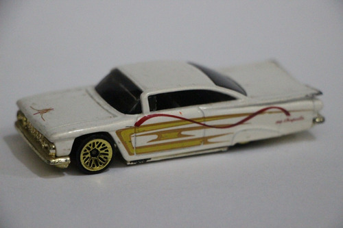 Gusanobass Hot Wheels 59 Chevy Impala Collect0r #1000 Raro