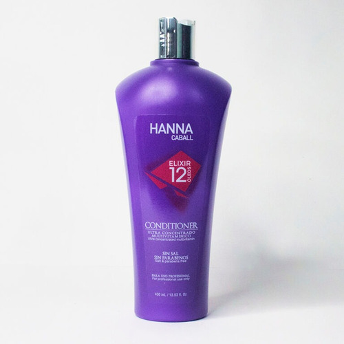 Shampoo O Acondicionador 12 Oleos Hanna Caball 400 Ml