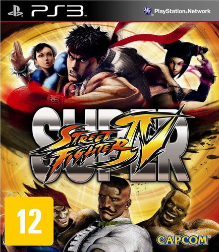 Jogo Super Street Fighter Iv Playstation 3 Ps3 Pronta Entreg
