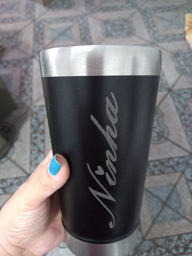 Personalização A Laser De Copos Térmicos