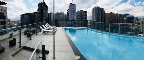 En Venta Departamento Equipado 1d 1b Centro De Santiago