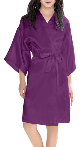 Batas De Baño Tipo Kimono De Verano Con Estampado Moderno Pa