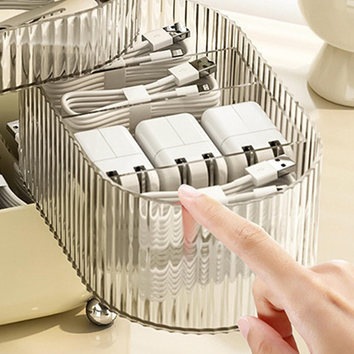 Caja De Almacenamiento De Cosméticos De Plástico Multicapa