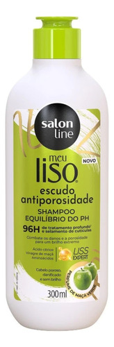 Kit Shampoo Condicionador Antiporosidade Meu Liso Salon Line