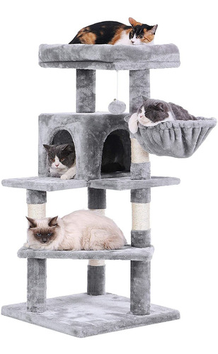 Bewishome Mmj05g12l - Conjunto De Torre Para Gatos Con Árbol