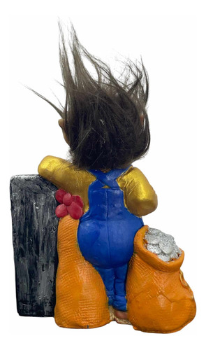 Troll Ven Dinero Talismán De Poder 25 Cm + Mini Troll