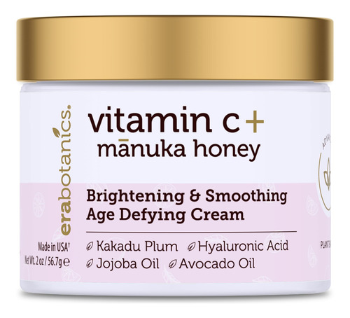 Crema Facial Avanzada Con Vitamina C, Iluminadora Y Nutritiv