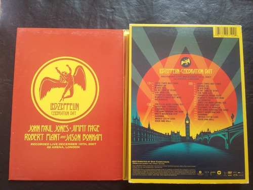 Led Zeppelin Celebration Day Cd Dvd Triple