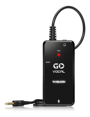 Interface Para Celular De Microfono Go Vocal Tc Helicon