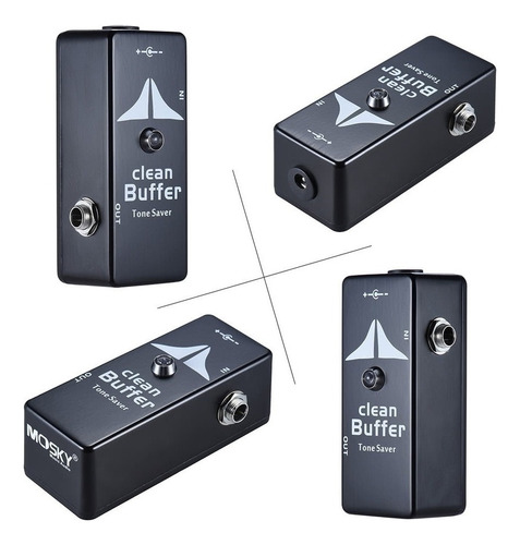 Mini Clean Buffer Guitarra Efecto Pedal Tono Ahorrador