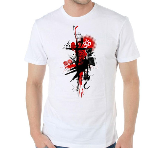 Remera De Hombre Trash Polka Estilo Tatuaje Buda Jack Reiki