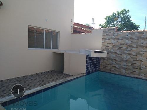 Imagem 4 de 28 de Lindo Sobrado 2 Dormitórios A Venda Itanhaém , São Paulo, Bairro Califórnia, Sendo Um Dos Dormitórios Suíte, - Ca00857 - 70724026