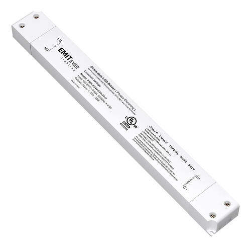 Emitever Controlador Led Regulable Traic De 30 W, Fuente De