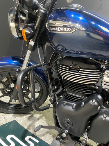 Royal Enfield Meteor 350 Azul 2024