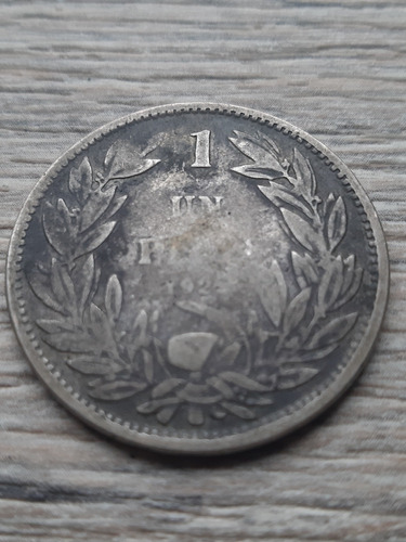 1 Peso De Plata De 1927 Chile