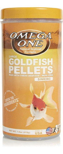 Goldfish Pellets 6mm 212gr Omega One Par - G A $141