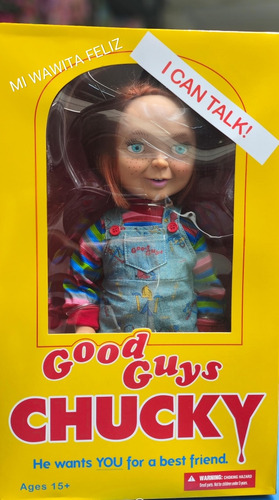 Chucky Good Guys Muñeco Happy Face Con Voz 38 Cm Mezco Toyz