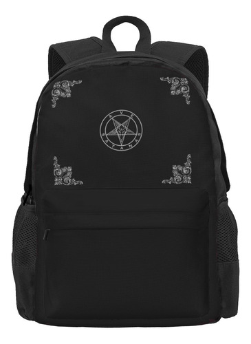 Mochila Baphomet Trend Para Mujer, Mochila Escolar Sat Para