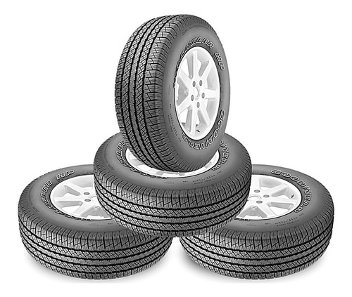 Kit 4 Llantas 255/55r19 111v Goodyear Wrangler hp