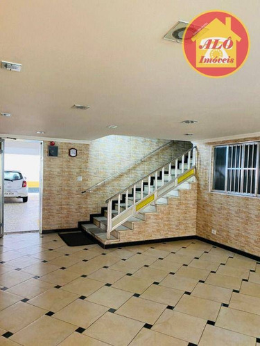 Imagem 4 de 14 de Apartamento Com 1 Dormitório À Venda, 50 M² Por R$ 180.000 - Ocian - Praia Grande/sp - Ap6875