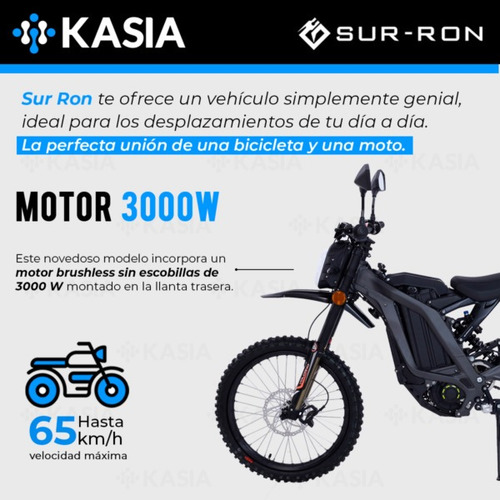 Moto Electrica Surron Light Bee L1e 5000w 32ah Kasia
