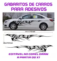 Comprar Projetos De Adesivos E Vetores Para Carros-pack 93 Artes Cdr