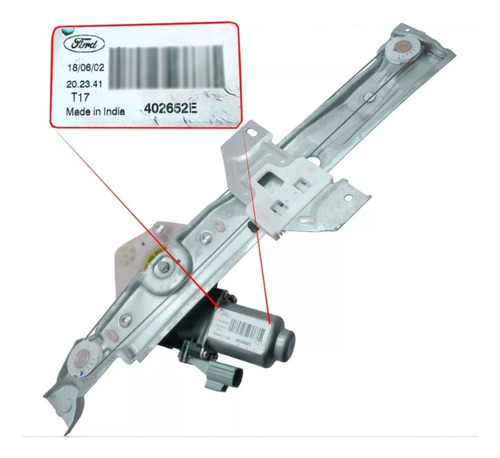 Máquina Vidro Tras/esq Ford Ka E3b5a27001 Original