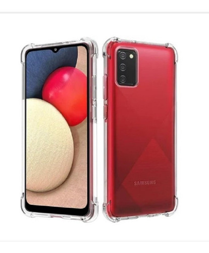 Carcasa Para Samsung A02s Transparente Reforzado