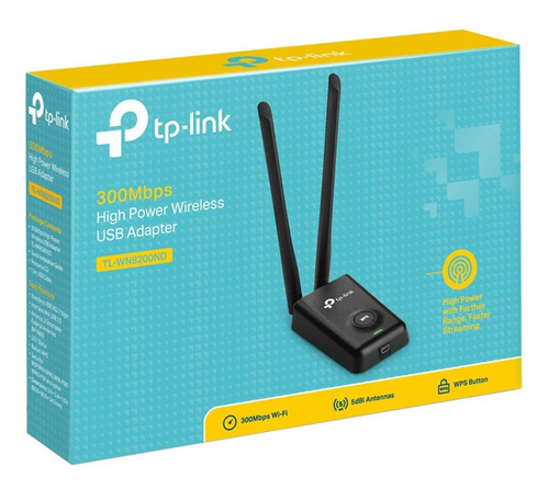 Adaptador Wifi Inalámbrico Tp Link Rompe Muros 300mbps