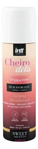 Desodorante Intt Cheiro Dela 166ml - Frescor Íntimo