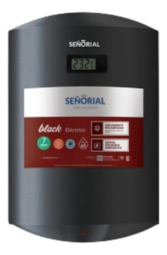 Termotanque Electrico 60 Lts Señorial Black Premium 7 Apoyar