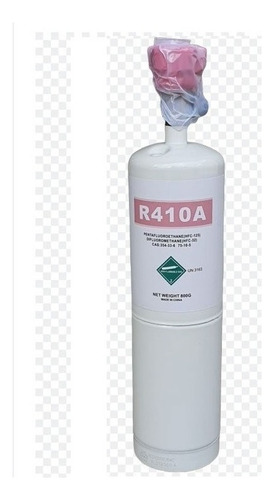 Gas Refrigerant R410 R410a Cilindro 800gr Com Registro