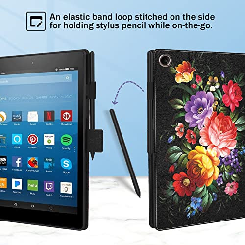 Funda P/ Tablet Para Amazon Fire Hd 8 (8th/7th/6th Genera -5