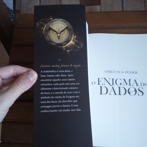 Livro Série Objetos De Poder : O Enigma Dos Dados - Marcos Mota