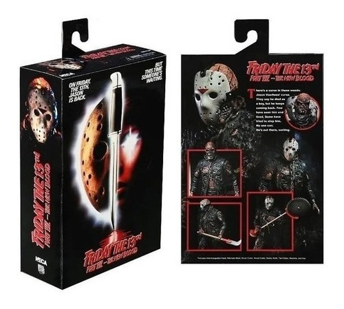 Jason Figura Neca Ultimate Friday The 13th Part 7 New Boold