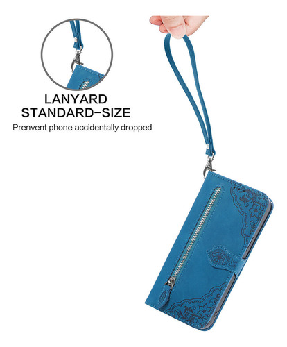 Funda Para Teléfono Oppo A18 A17 A16 A15 A12 Funda De Piel Tipo Cartera