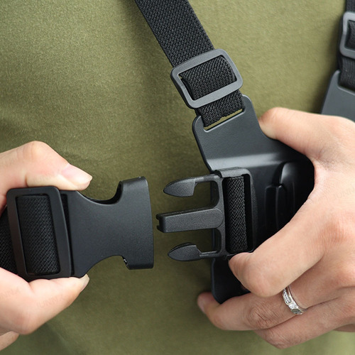 Arnes Genérica para pecho accesorio para cámara GoPro color negro