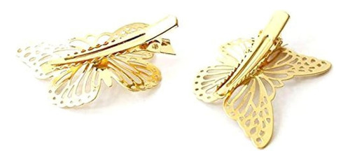 Cjeslna Golden Butterfly Hair Clip Diadema Accesorios Para E