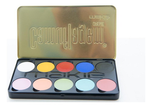Corretivo facial Makiê Paleta camuflagem makiê