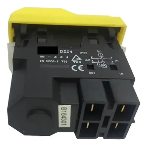 Dz04 4 Pinos Interruptores De Botão Eletromagnéticos