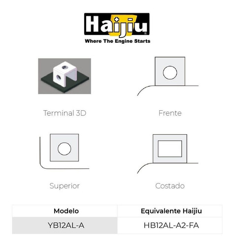 Bateria Haijiu Hb12al-a-fa Yb12al-a Fzr Bmw 650 - Sti Motos
