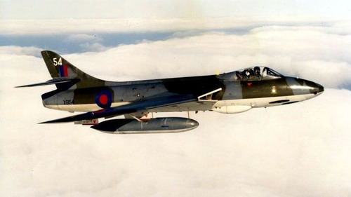 Miniatura Diecast 1/72, Hawker Hunter Fga9 79 Sqn Xg228