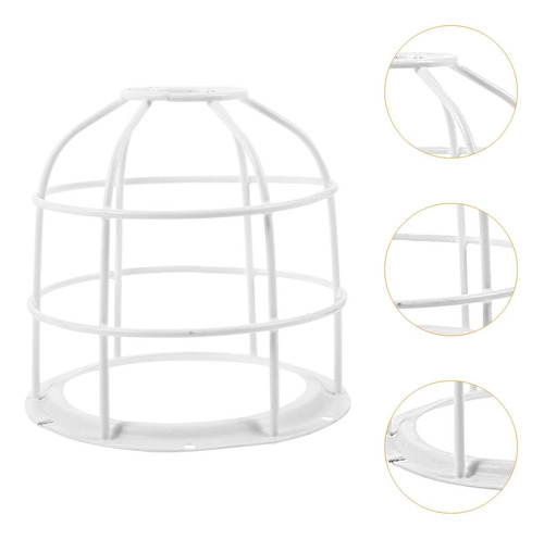 Wire Lampshade Pendant Light Cover Mesh Cover Led 126x126mm