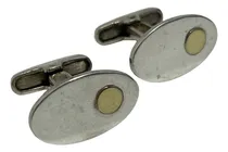 Comprar Par De Gemelos Realizados En Plata 925 Y Oro Pr.mm