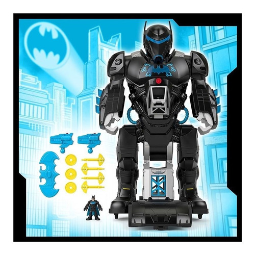 Robot Gigante Batman Bat-tech Transformable Imaginext Hbv6 | Cuotas sin  interés