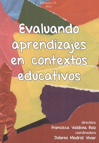 Libro Evaluando Aprendizajes En Contextos Educativos