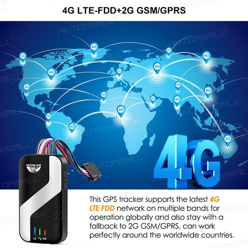 Imagen 5 de 9 de Gps Tracker 4g Para Auto Y Moto, Modelo Coban 403ª
